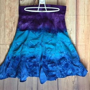 Cute Options Tie dye Skirt hippie